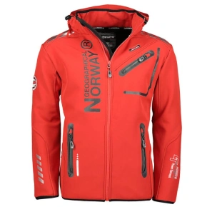 Kurtka softshell Geographgical Norway Royaute ASSOR A MEN 068 M WW1973H/GN/Red / Black pánské Kurtka softshell Geographgical Norway Royaute ASSOR A MEN 068 M WW1973H/GN/Red / Black pánské