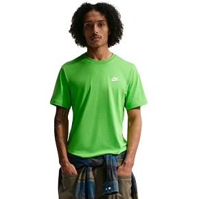 Koszulka męska Nike Club Tee zielona AR4997 311 pánské