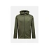 Bluza rozpinana Peak Performance Rider Essentials Zip Hood - pine needle/pine needle rozmiar: l