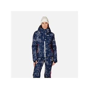 Kurtka narciarska damska ROSSIGNOL W JCC SUBLIM JKT granatowa Kurtka narciarska damska ROSSIGNOL W JCC SUBLIM JKT granatowa
