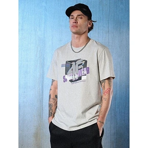 T-shirt regular z nadrukiem męski 4F 4FRSS26TTSHM3657-27S T-shirt regular z nadrukiem męski 4F 4FRSS26TTSHM3657-27S