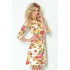 Dámské šaty BLOSSOM s květovaným motivem krátké SAF-88-2 - Numoco