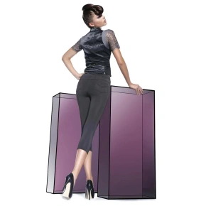 Legginsy Sandra krótkie - Bas Bleu