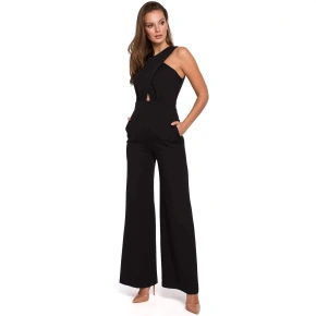 Kombinezon damski K029 Czarny - Makover