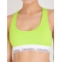 Biustonosz sportowy F3785E - ZIR - Neonowy żółty - Calvin Klein