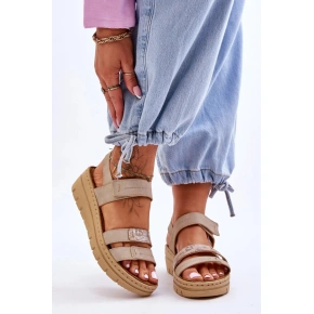 Dámské sandály 23-46011 béžové - Step in style Dámské sandály 23-46011 béžové - Step in style