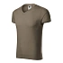 Pánské tričko slim fit M MLI-14629 hnědá - Malfini