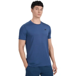 Koszulka męska 4F FNK M1521 denim 4FWAW25TFTSM1521 32S pánské Koszulka męska 4F FNK M1521 denim 4FWAW25TFTSM1521 32S pánské