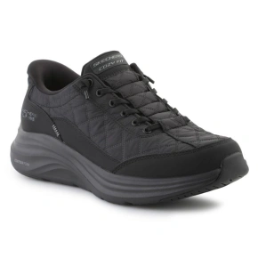 Skechers Slip-Ins: Contour Foam - Cozy 232619-BBK Black Skechers Slip-Ins: Contour Foam - Cozy 232619-BBK Black