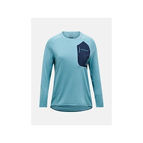 Bluza PEAK PERFORMANCE W Freelight Polartec Grid Crew niebieski Bluza PEAK PERFORMANCE W Freelight Polartec Grid Crew niebieski