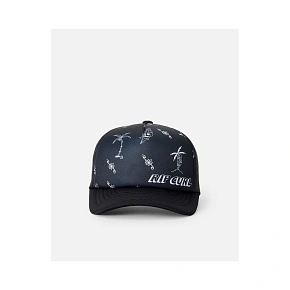 Czapka z daszkiem dziecięca RIP CURL Weekender Trucker - Boy czarna Czapka z daszkiem dziecięca RIP CURL Weekender Trucker - Boy czarna