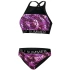 Damski dwuczęściowy strój kąpielowy S47F fioletowo-czarny - Self