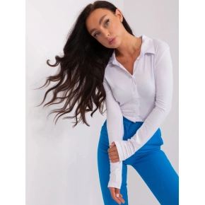 Koszula damska KS 7999.12P biały - Rue Paris