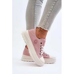 Dámské tenisky NN274129 růžové - Big Star