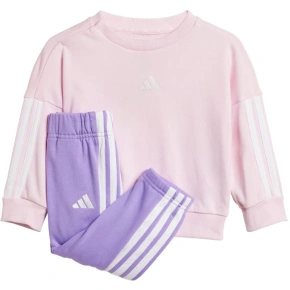 Dres dla dzieci adidas Essentials Joggers różowo-fioletowy JD6482 Dres dla dzieci adidas Essentials Joggers różowo-fioletowy JD6482