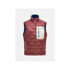 Kamizelka puchowa męska PEAK PERFORMANCE M Helium Utility Down Vest kolor czerwony pánské Kamizelka puchowa męska PEAK PERFORMANCE M Helium Utility Down Vest kolor czerwony pánské