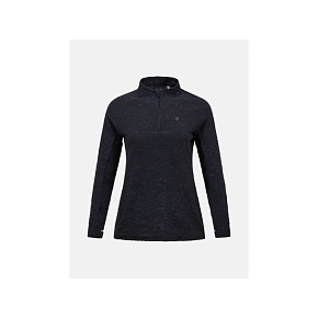 Bluza damska PEAK PERFORMANCE W Discover Midlayer kolor czarny Bluza damska PEAK PERFORMANCE W Discover Midlayer kolor czarny
