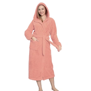 Szlafrok damski 3008 sv. różowy - CoCoon