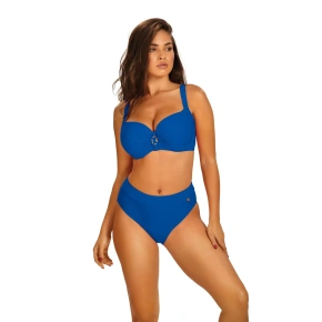 Damski dwuczęściowy strój kąpielowy z dekoltem Bayamon 6 995BM6-13 niebieski - SELF