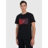 T-shirt regular z nadrukiem męski 4F 4FRAW25TTSHM3224-20S