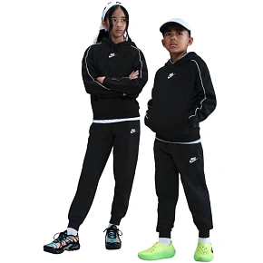 Dres dla dzieci Nike Sportswear Club Fleece czarny HQ9318 010