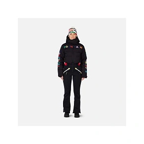 Kombinezon damski ROSSIGNOL W JCC Sublim Overall czarny Kombinezon damski ROSSIGNOL W JCC Sublim Overall czarny