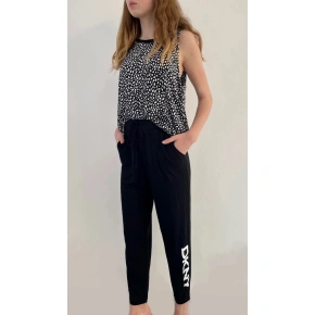 Wygodny dwuczęściowy komplet damski YI2722537 - 001 Black/White - DKNY