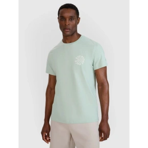 T-shirt regular z nadrukiem męski 4F 4FWSS25TTSHM1980-47S T-shirt regular z nadrukiem męski 4F 4FWSS25TTSHM1980-47S