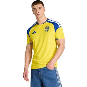 Koszulka męska adidas Sweden 26 Home Jersey żółto-niebieska JM5814 pánské