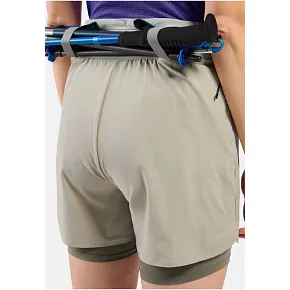 Spodenki damskie Odlo X-ALP TRAIL 5 INCH 2-in-1 short szare dámské