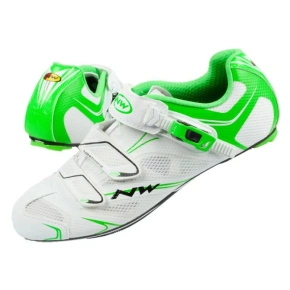 Męskie kolarskie buty sportowe Sonic SRS M 80151012 59 Biały z zielonym - Northwave