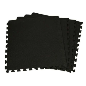 Mata do ćwiczen puzzle EB FIT 60x60x1,0cm 4 szt czarna Mata do ćwiczen puzzle EB FIT 60x60x1,0cm 4 szt czarna