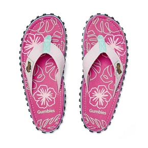 Gumbies damskie japonki ISLANDER FLIP-FLOP BLUSH HIBISCUS Gumbies damskie japonki ISLANDER FLIP-FLOP BLUSH HIBISCUS