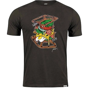 FUNN T-Shirt Python Burger M