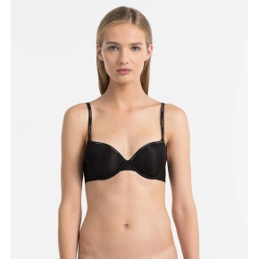 Biustonosz na fiszbinach QF1839E czarny - Calvin Klein