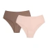 Majtki damskie 2 Pack Bump1 42853 K001 Brown/Beige- HENDERSON