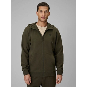 Bluza rozpinana z kaputem męska 4F 4FRSS26TSWSM3106-30S pánské