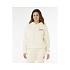 Bluza damska RIP CURL Surf Puff Heritage Hood beżowa