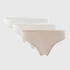 Stringi damskie Lace 3 Pack UW0UW02824-0XY - Tommy Hilfiger