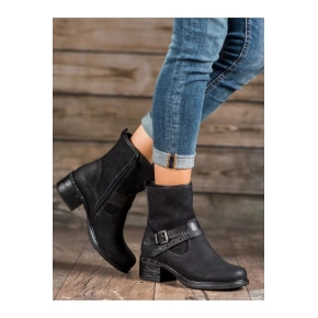 Botki damskie 7-Y9773B - J.Botycky