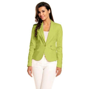 Dámské sako model 142415 zelená - Cabba Dámské sako model 142415 zelená - Cabba