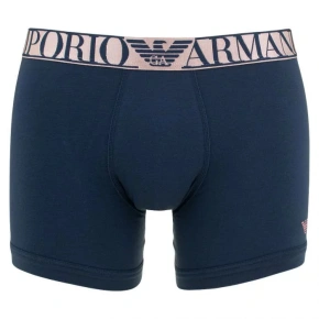 Bokserki męskie 110818 1A512 - 00135 - Niebiesko-różowy - Emporio Armani