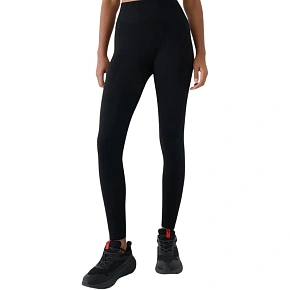 Legginsy damskie 4F FNK F420 głęboka czerń 4FWSS26TFTIF420 20S dámské
