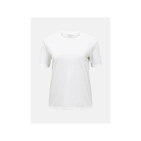 Koszulka damska PEAK PERFORMANCE W Wool-Blend Shortsleeve kolor biały Koszulka damska PEAK PERFORMANCE W Wool-Blend Shortsleeve kolor biały