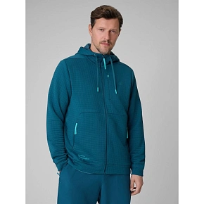 Bluza treningowa regular z kapturem męska 4F 4FRSS26TFSWM1006-30S pánské