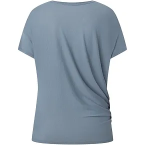 Koszulka z krótkim rękawkiem damska SUPER.NATURAL Yoga Losee Tee szara Koszulka z krótkim rękawkiem damska SUPER.NATURAL Yoga Losee Tee szara