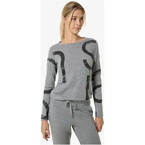 Longsleeve SUPER.NATURAL W CAPITAL LOGO LS szary Longsleeve SUPER.NATURAL W CAPITAL LOGO LS szary