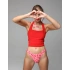 Stringi damskie Love Vibes Simple String Pink Mix - Julimex