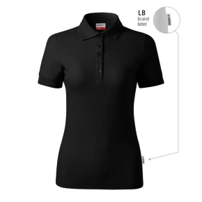 Koszulka polo Malfini Reserve W MLI-R23LB czarny