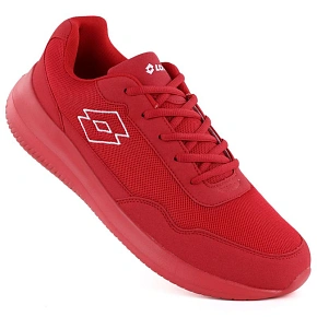 Buty sportowe sneakersy lekkie siatka czerwone Lotto CONNECT Buty sportowe sneakersy lekkie siatka czerwone Lotto CONNECT